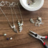 Assorted Colour Heart Charm Beads
